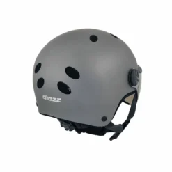 Diezz Casque City Color Visière Titanium -Magasin De Vélo 2563 diezz casque city color visiere titanium 2 2x