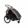 XLC Remorque Enfant Mono S 20" Anthracite Beige -Magasin De Vélo 3092000705 xlc remorque enfant duo s 20 anthracite beige copie 2x