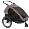XLC Remorque Enfant Duo S 20" Anthracite Beige 2 XLC Remorque Enfant Duo S 20" Anthracite Beige -Magasin De Vélo 3092000705 xlc remorque enfant duo s 20 gris beige anthracite 2x