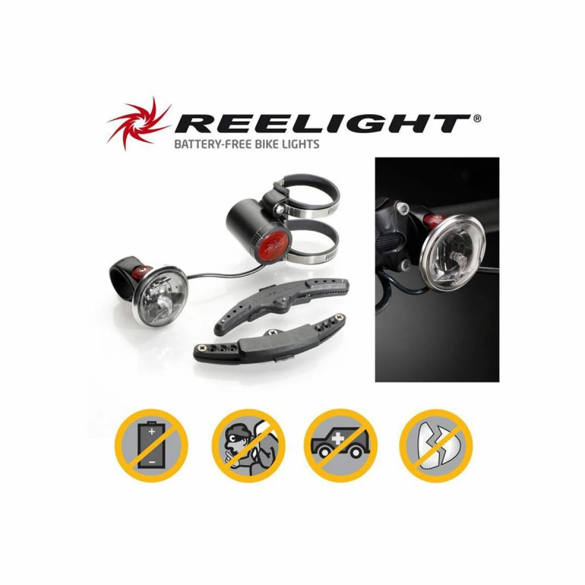 Reelight Eclairage Avant SL550 Feu Permanent 3 Reelight Eclairage Avant SL550 Feu Permanent