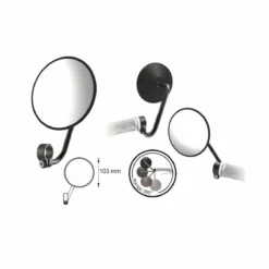 T-ONE Retrovisseurs Rond